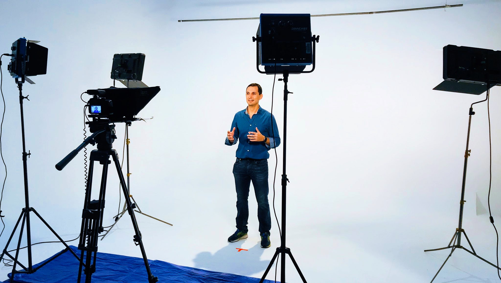 Joaquin filming